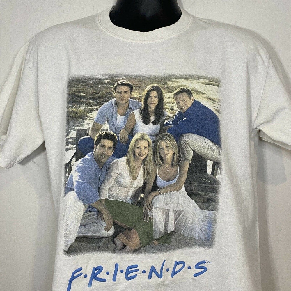 Rare Vintage NBC FRIENDS Shirt Size Medium 90s Med